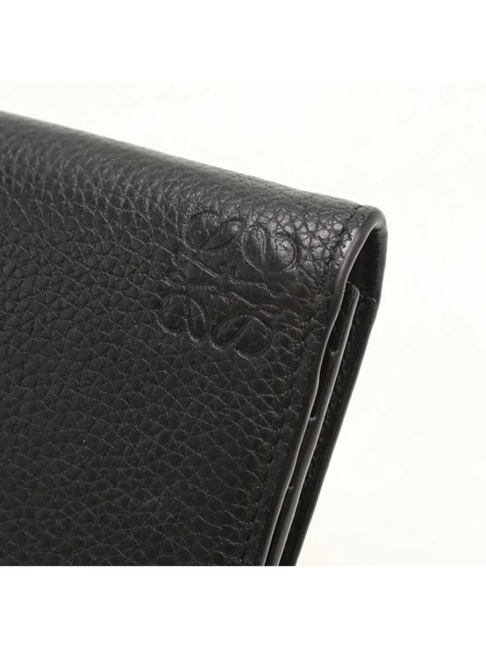 Loewe Long Horizontal Wallet Anagram Bifold Soft Grain Calf